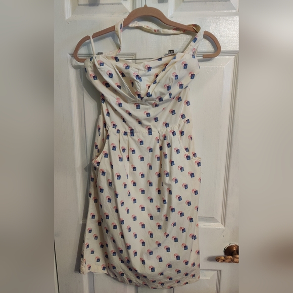 Anthropologie Parisian Inspired Halter Dress Size 6 - Picture 3 of 5